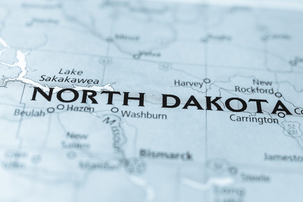 North Dakota State, USA.