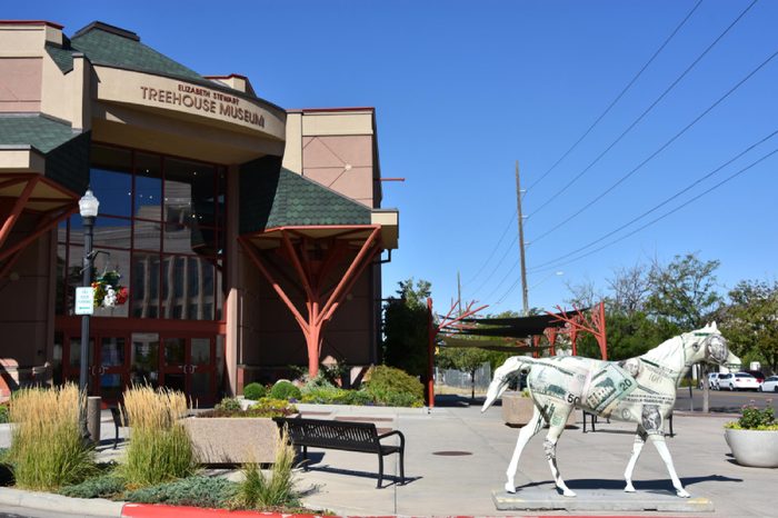 OGDEN, UT - AUG 24: Treehouse Museum in Ogden, Utah, as seen on Aug 24, 2017.