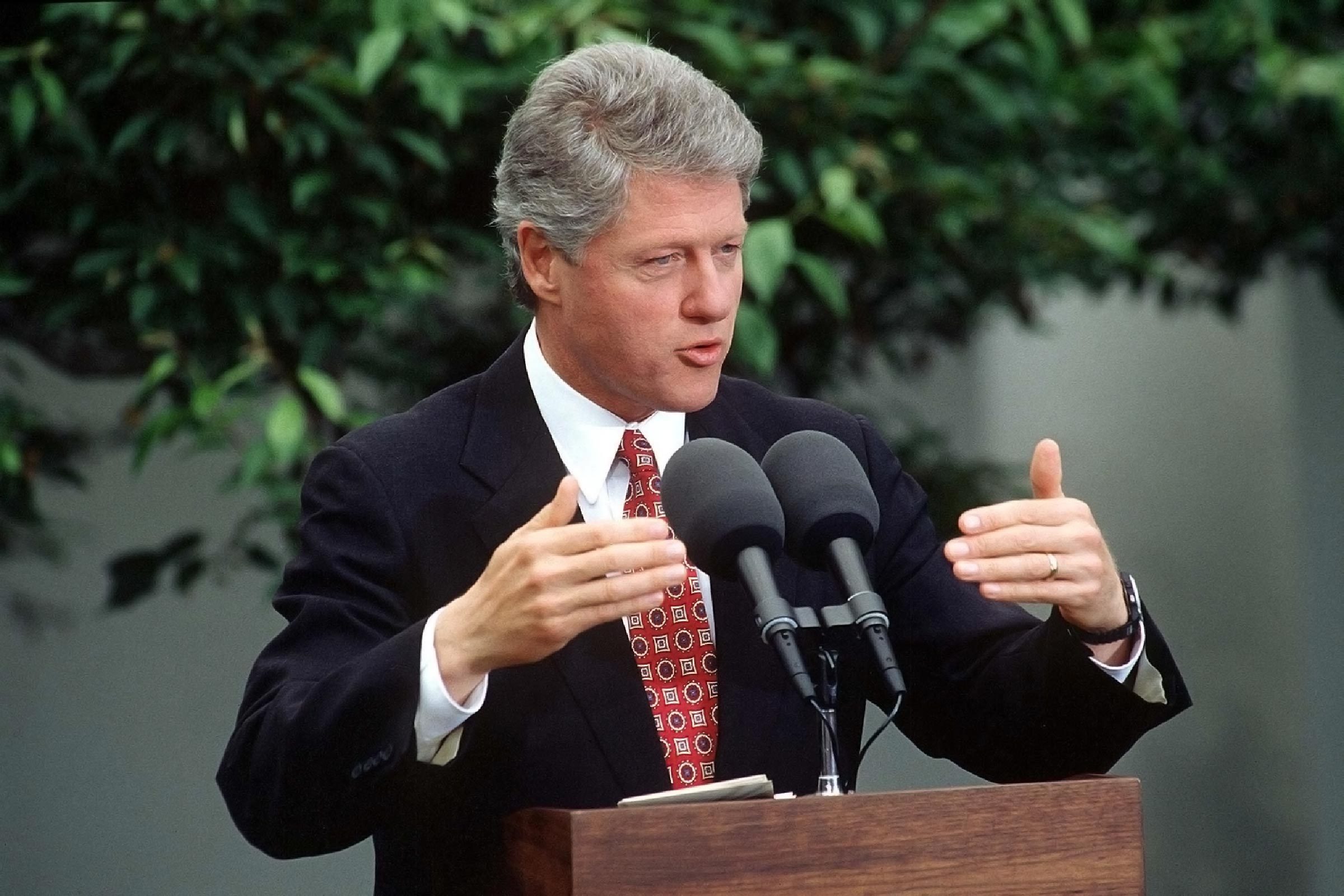 PRESIDENT BILL CLINTON PRESS CONFERENCE ON ECONOMIC PROGRESS - 1993