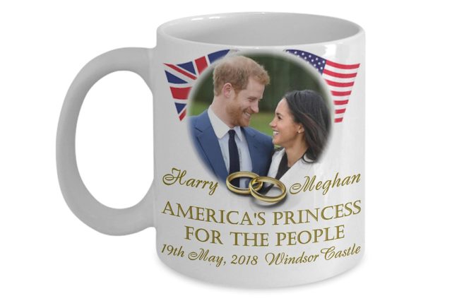 Meghan and Harry wedding mug