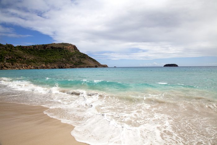 Saline beach, St. Barths, French West Indies