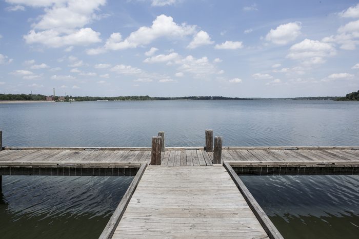 White Rock Lake in Dallas, TX. April 23, 2014