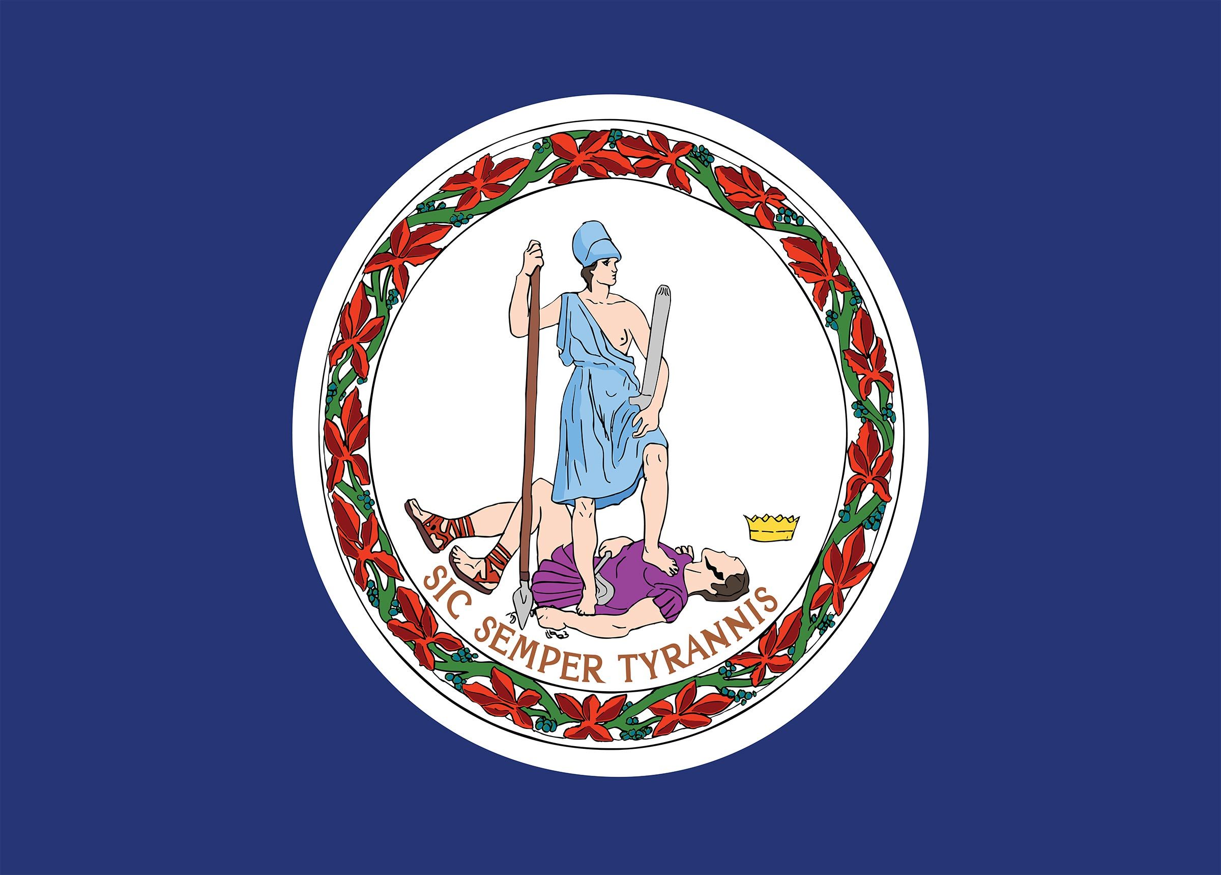 Virginia state flag