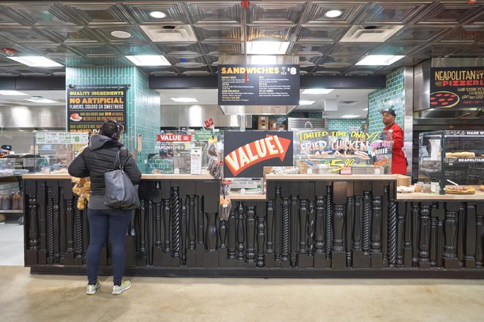 CHICAGO, IL - CIRCA MARCH, 2016: inside of Whole Foods Market. Whole Foods Market Inc. is an American supermarket chain.