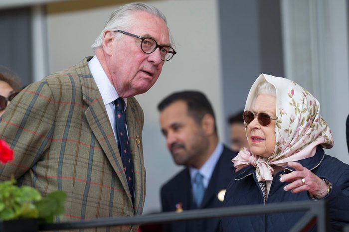 Queen Elizabeth II with Lord Samuel Vestey