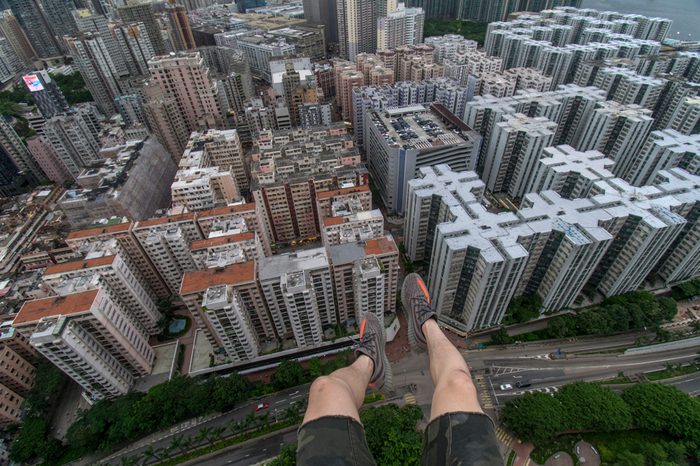 Rooftop Stunts