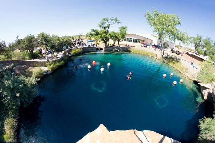 Blue Hole on Route 66 in Santa Rosa, NM