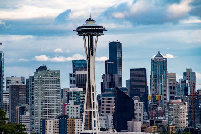 Seattle skyline as seen from Kerry Park, Washington state, United States