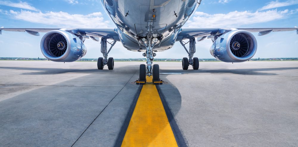 turbines of an aircraft