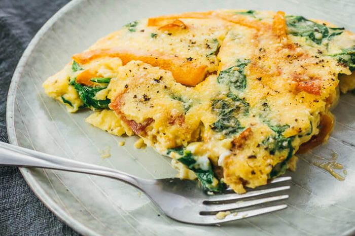 spinach frittata