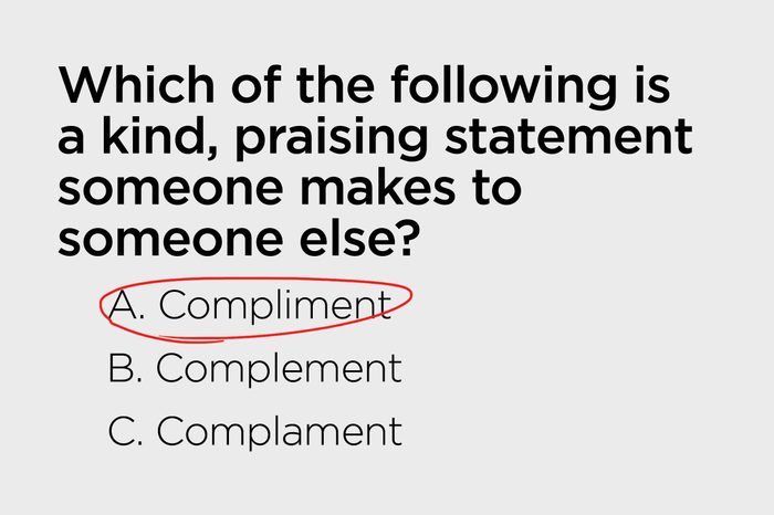 compliment