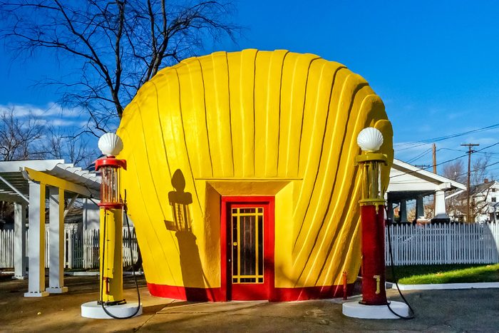first shell gas station