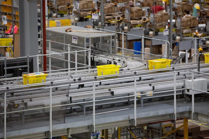 Amazon fulfilment Centre, Hemel Hempstead, UK - 14 Nov 2018