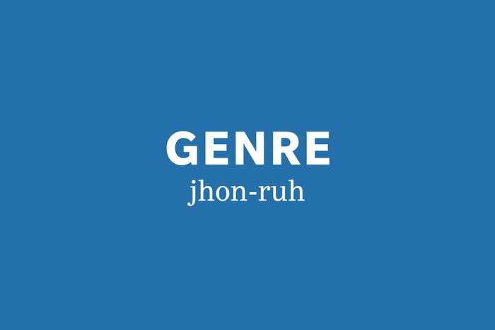 genre pronunciation
