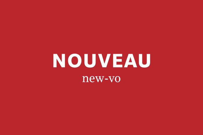 nouveau pronunciation