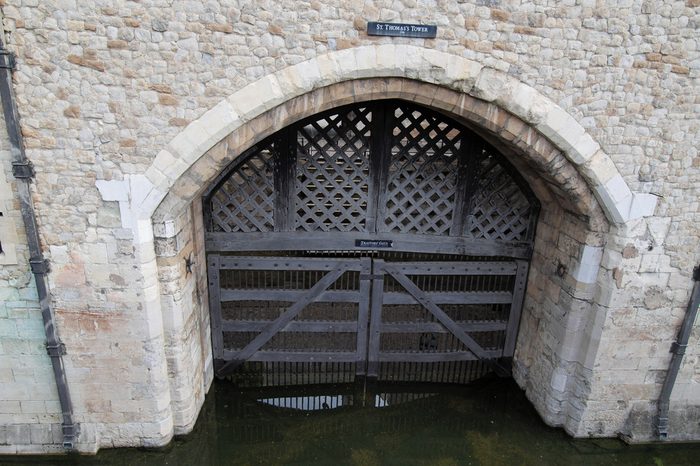 Traitors Gate, St Thomas Tower, Tower of London, England, UK