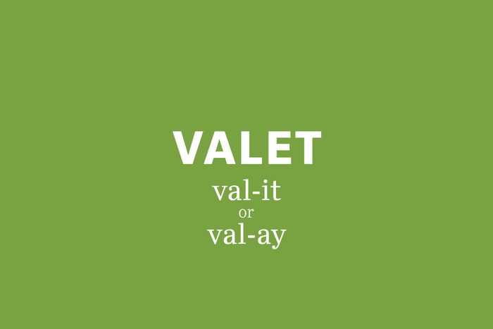 valet pronunciation