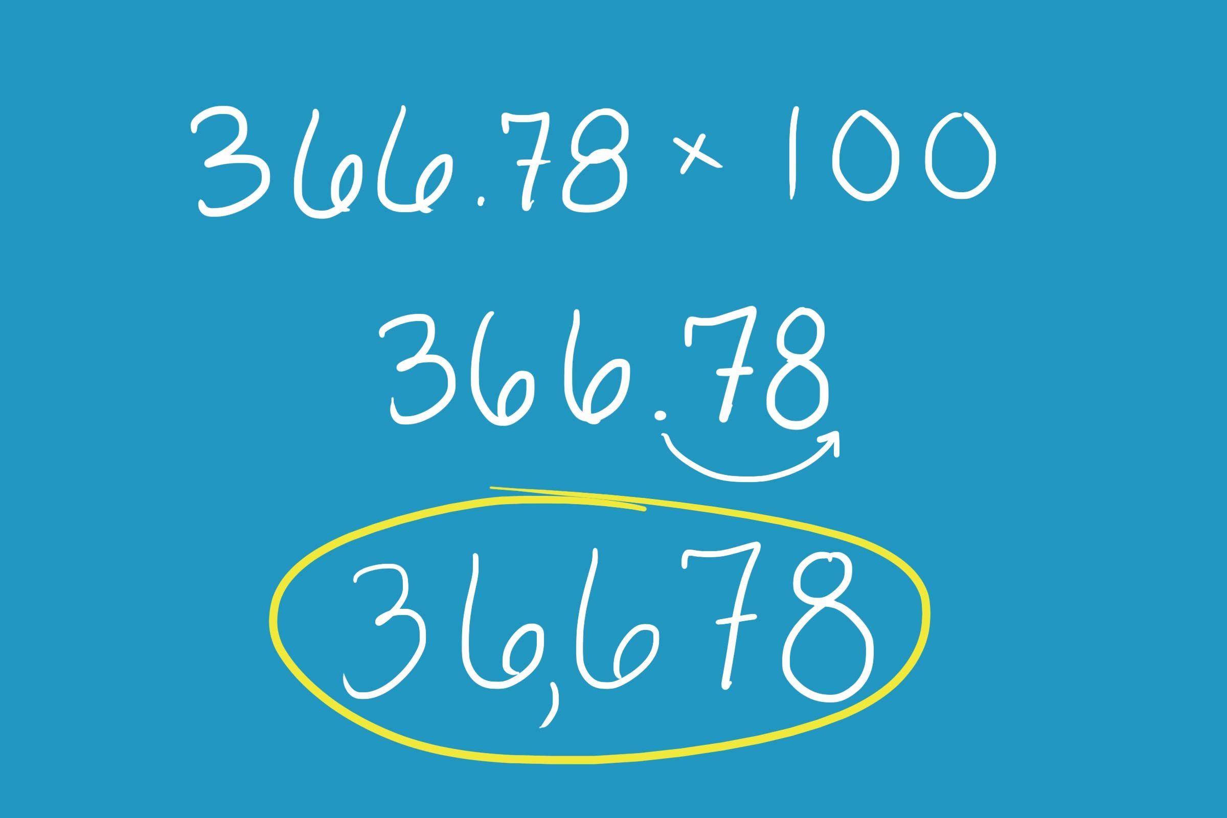 Multiplying by 10, 100, or 1,000