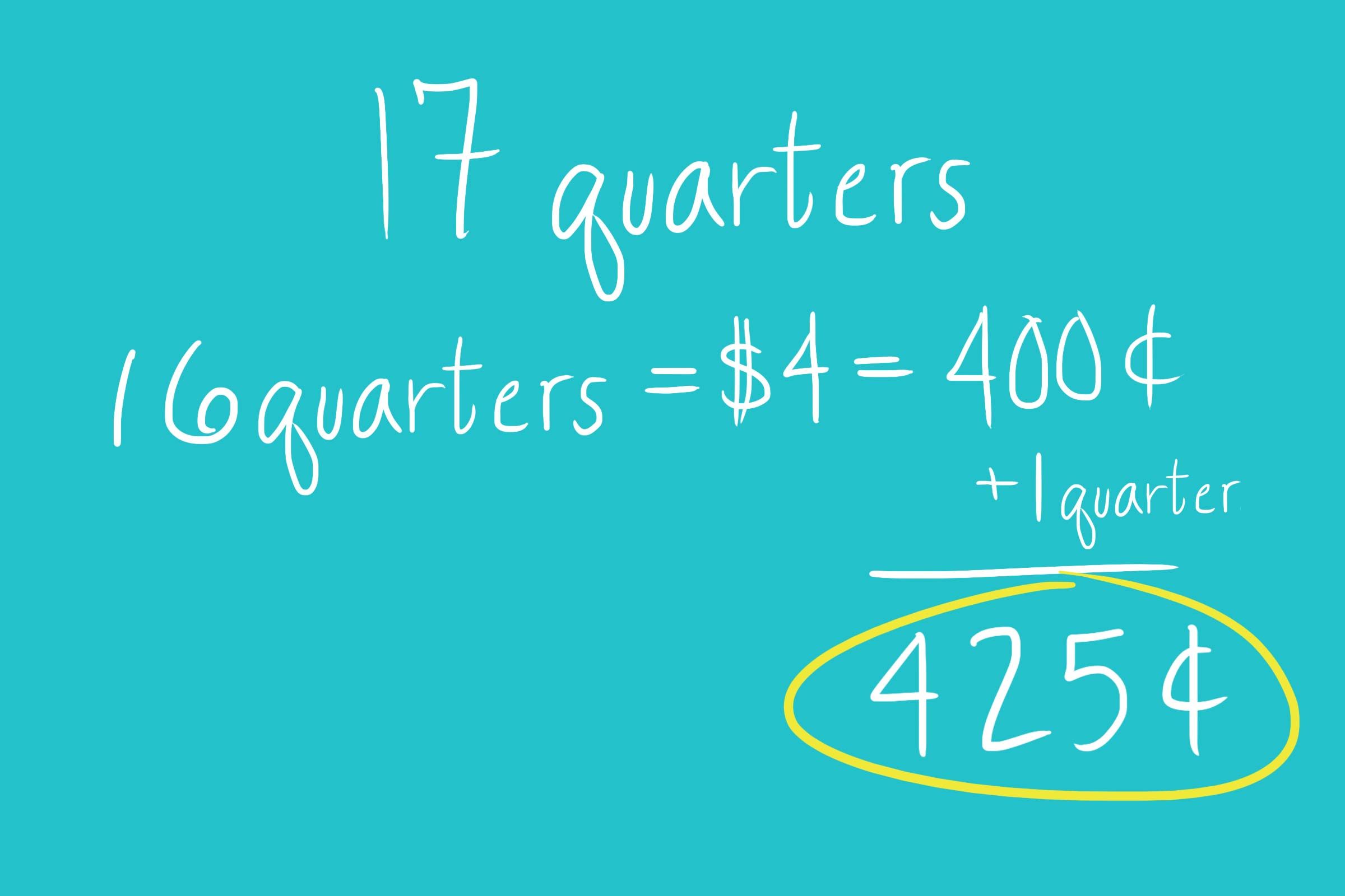 multiplying numbers by 25