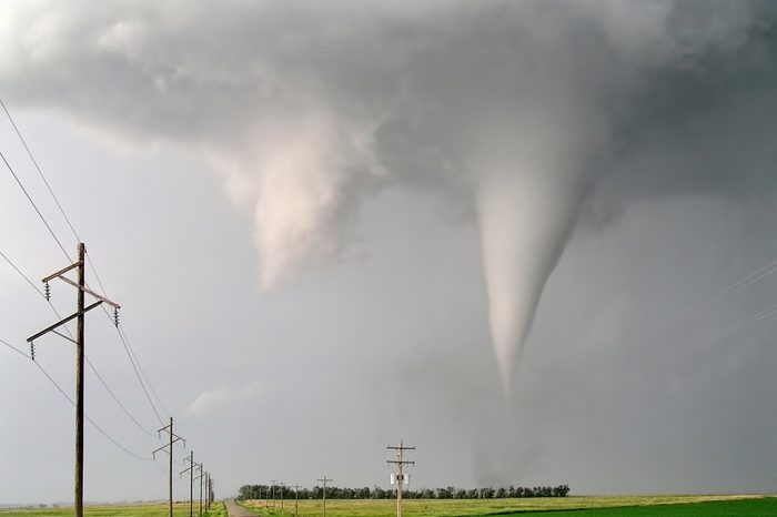 Tornado down the road near Stuart, NE on June 9th 2003.