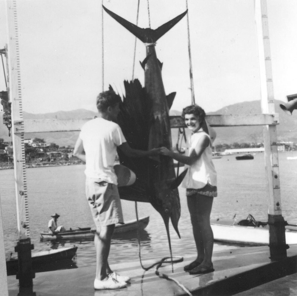 John and Jackie fishing