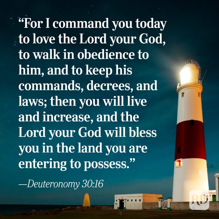 Bible Quote: Deuteronomy 30:16