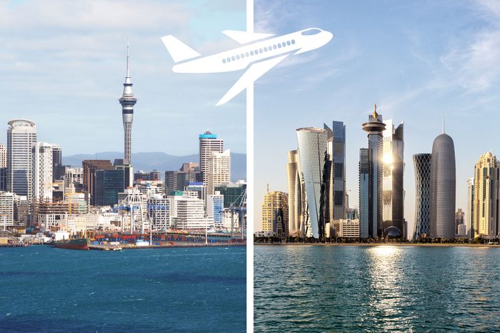 longest nonstop flights auckland to doha