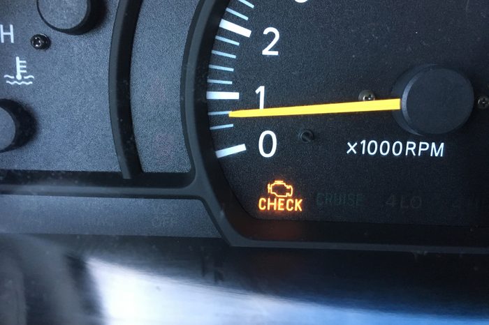 Check engine light