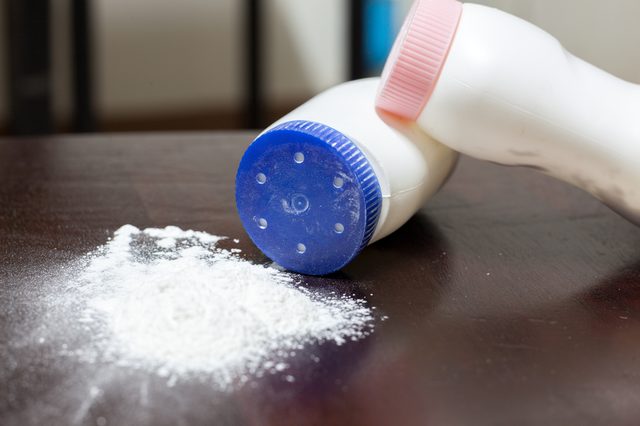 talcum powder