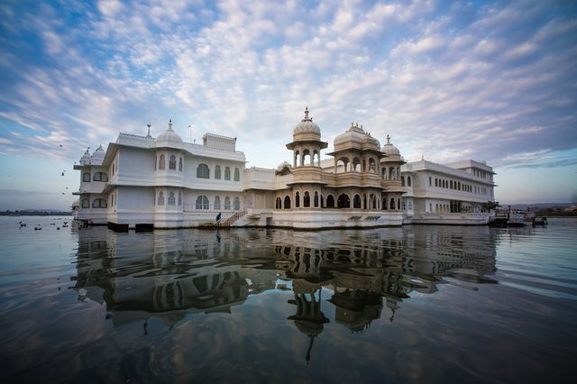 Lake Palace Udaipur at dawn