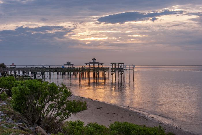 Sunrise at Southport, NC/ Southport Shoreline