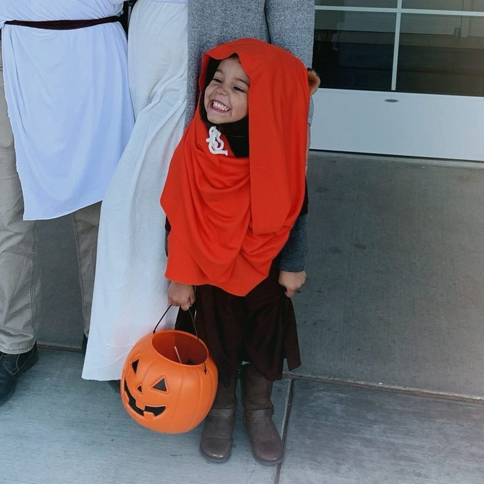 DIY ewok Star Wars Costume