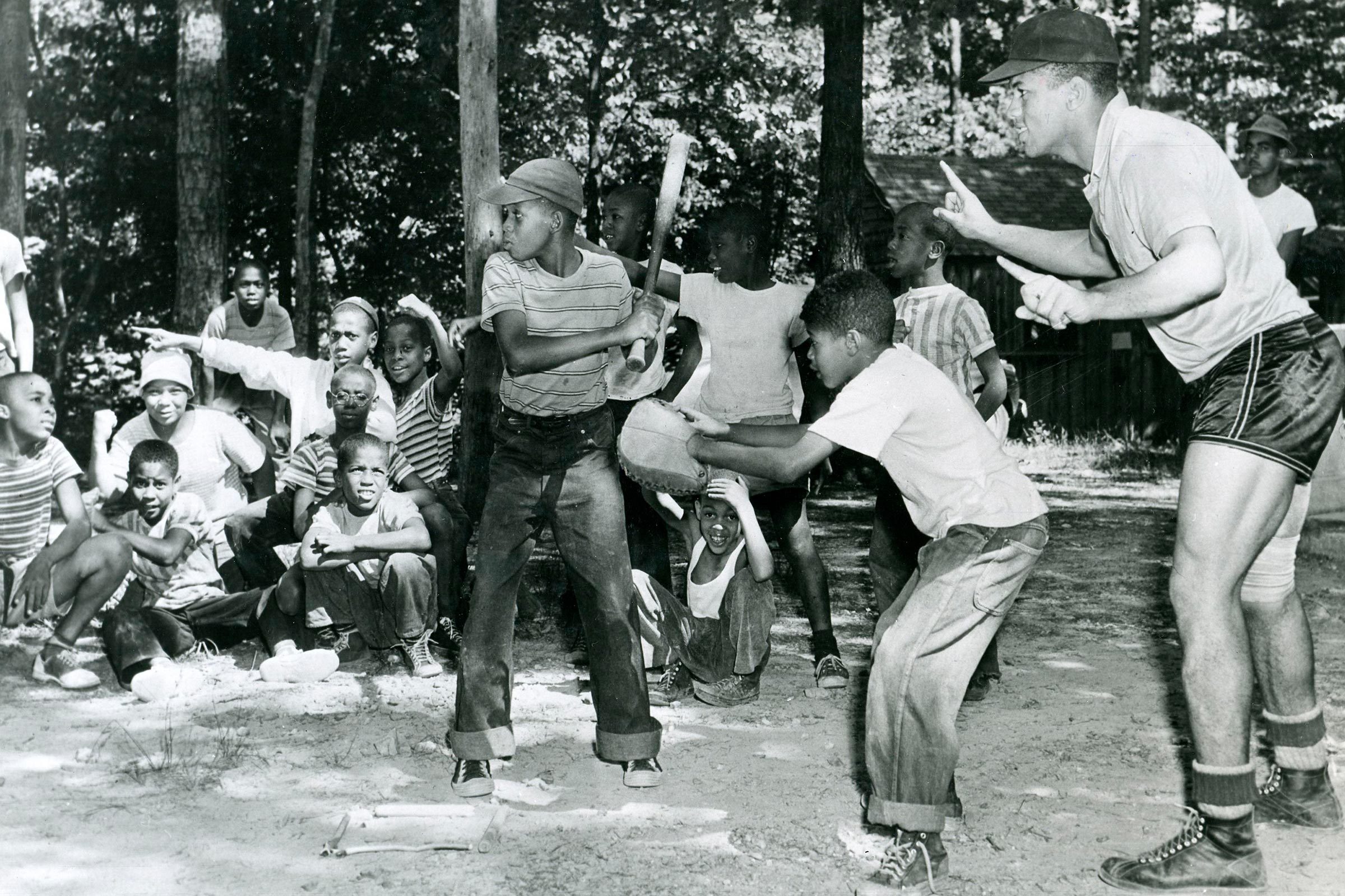 Afternoon baseball game