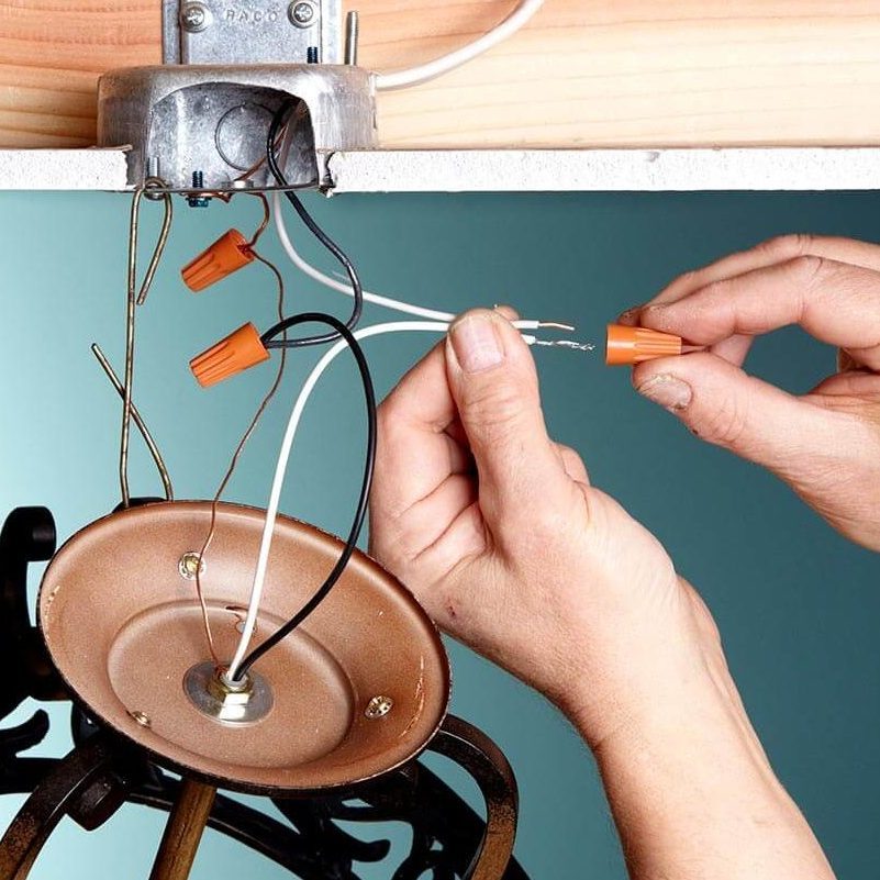 Swap out a broken light fixture