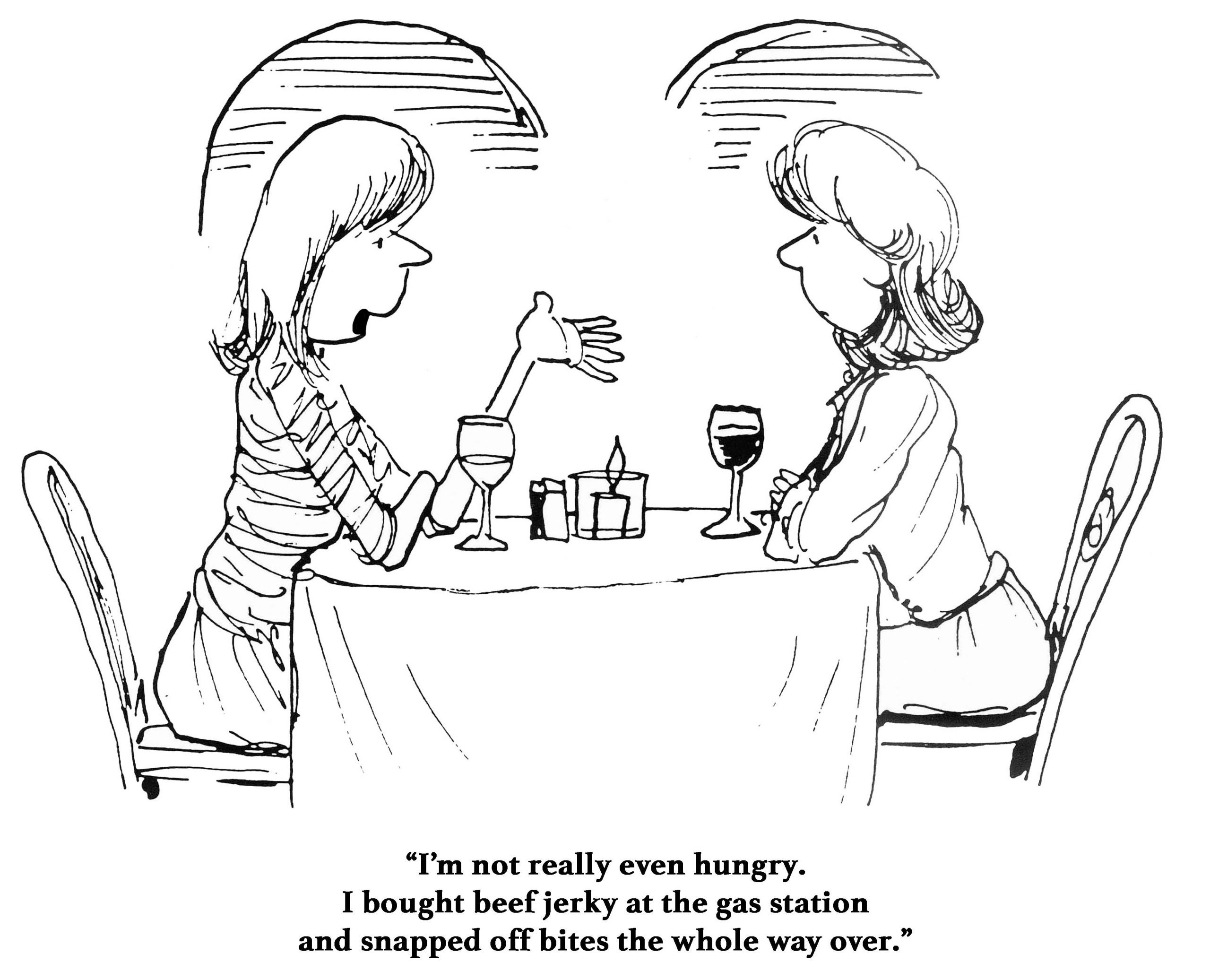 gas station jerky cartoon