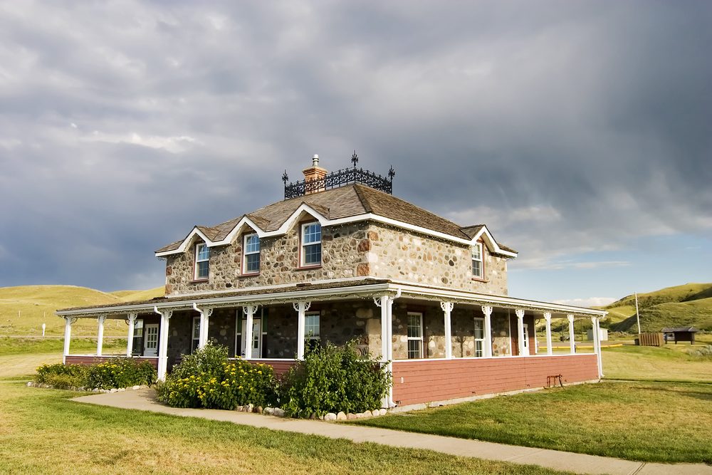 Goodwin House in Southern Saskatchewan, in the Saskatchewan Landing