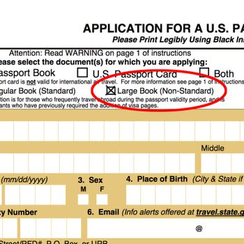 passport application