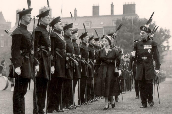 Queen Elizabeth II at age 25