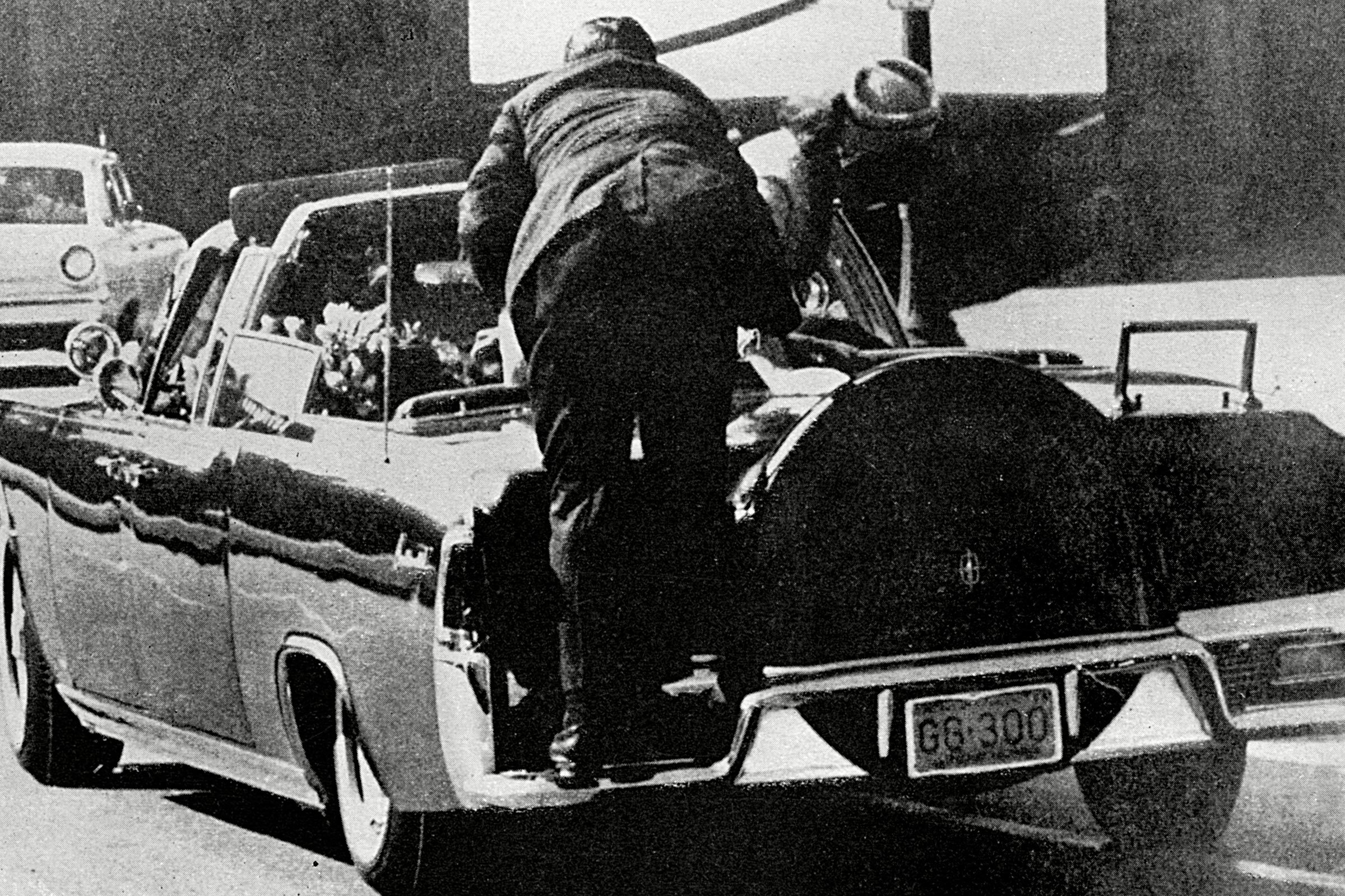 Rear view of car JFK was in