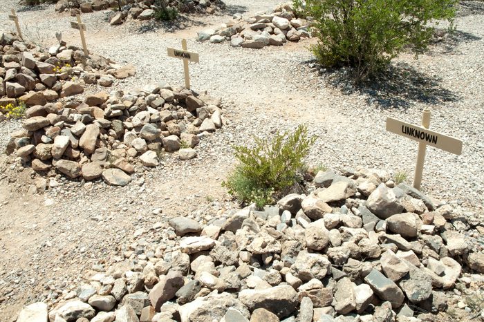 Boothill Graveyard in Tombstone, Arizona