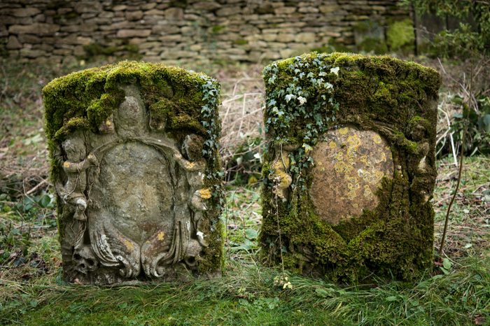 very old grave stones