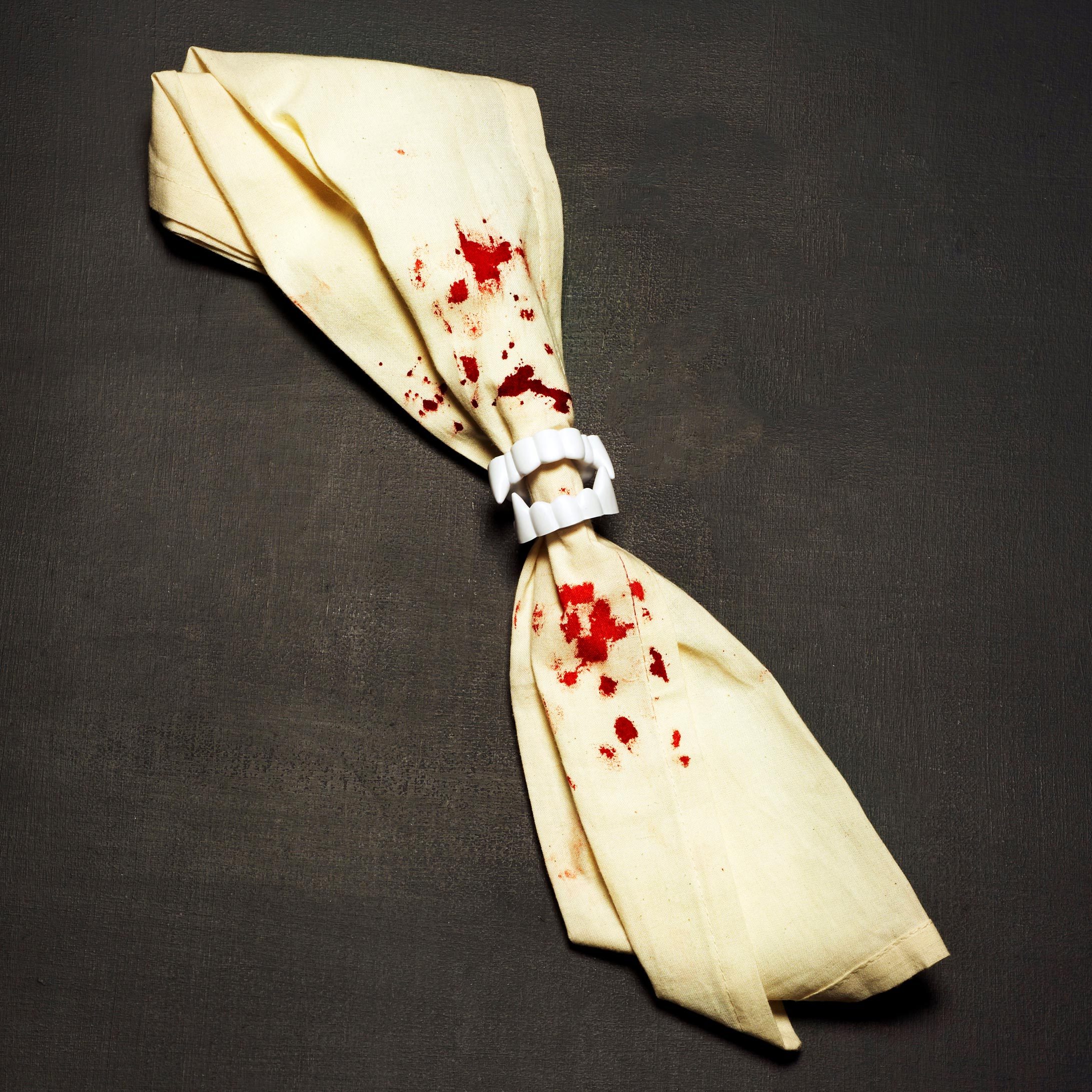 vampire napkin ring halloween craft