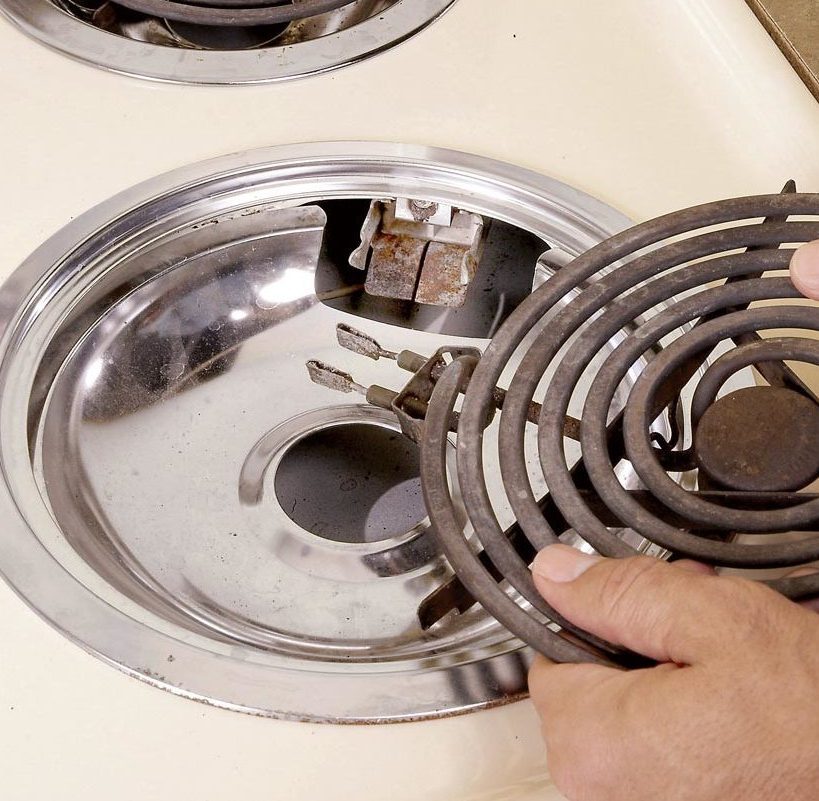 fixing an electric stove