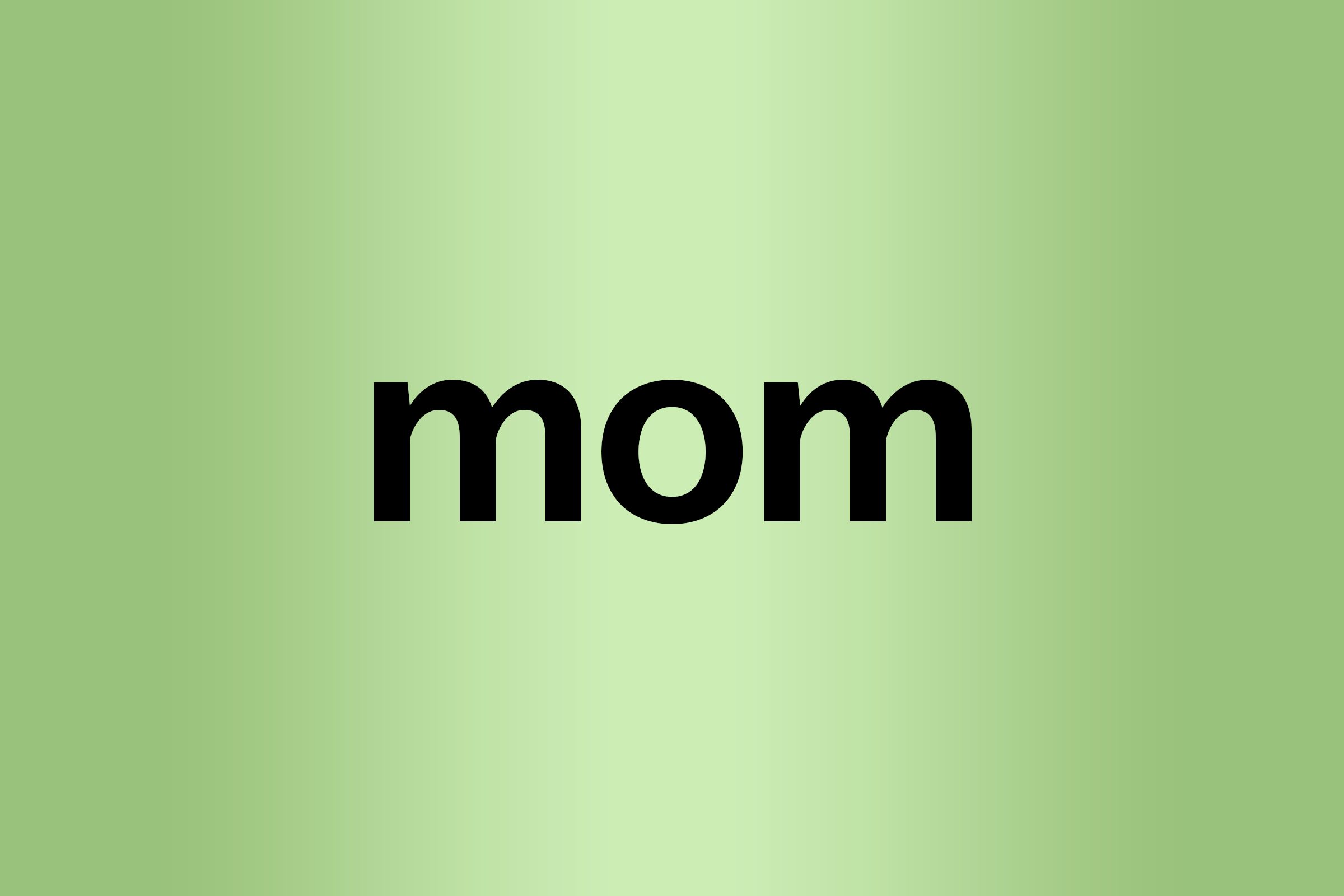 mom palindrome words