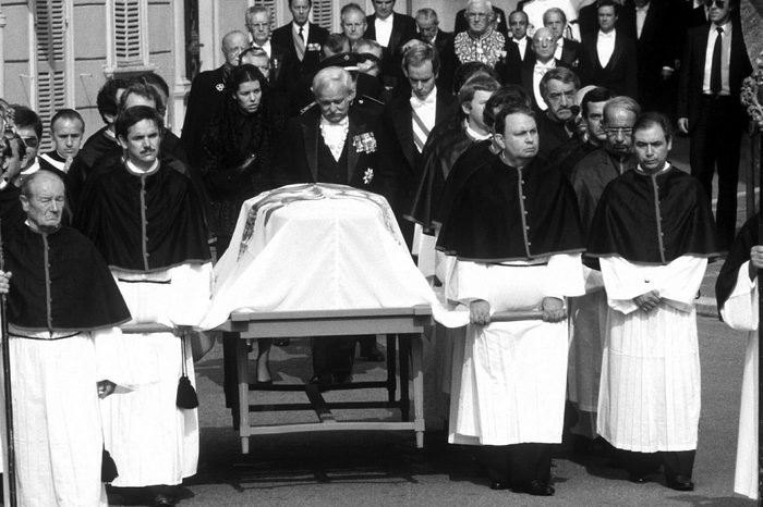 PRINCESS GRACE OF MONACO FUNERAL