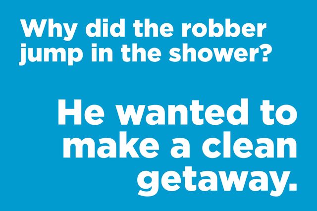 robber shower