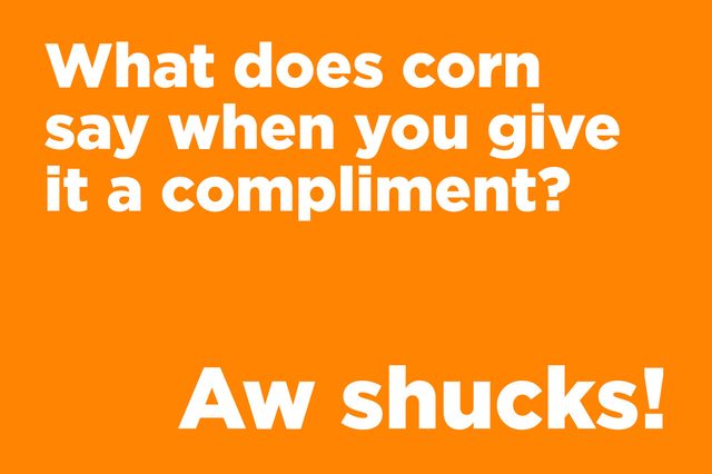 corn compliment