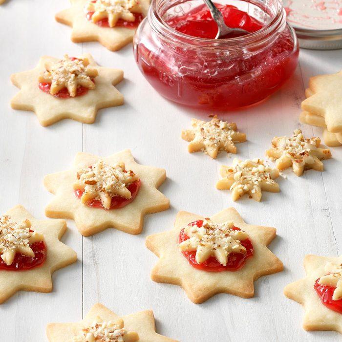 Pennsylvania: Almond Raspberry Stars