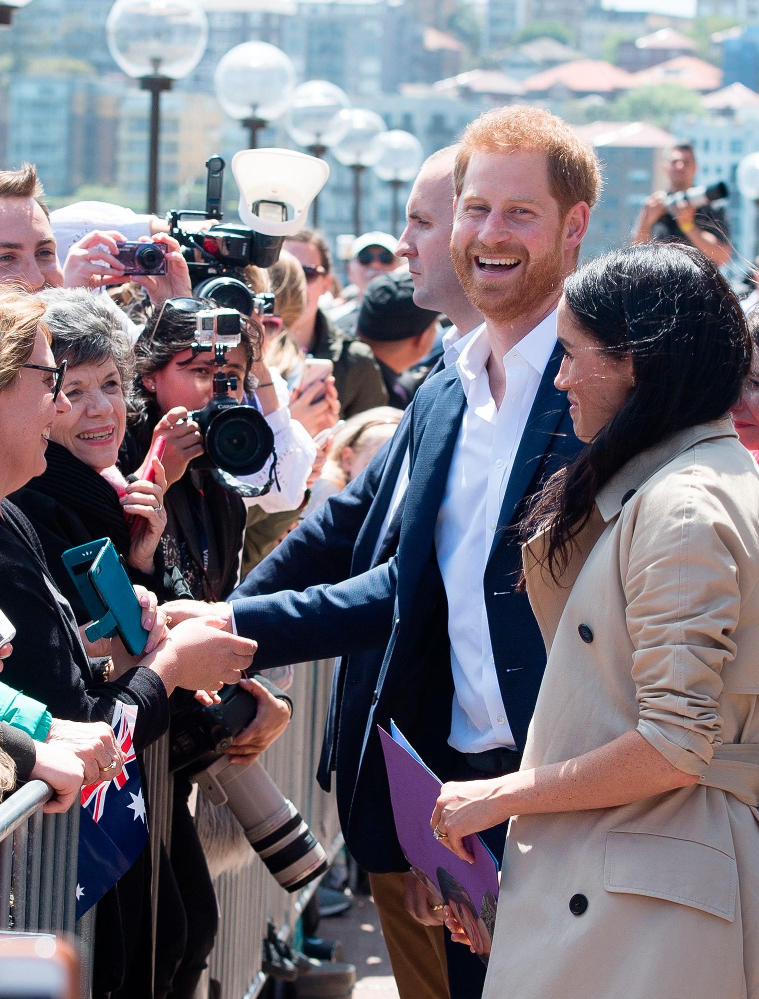 Duke and Duchess of Sussex arrive in Sydney, Australia