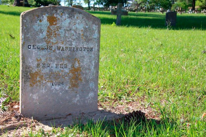 George Washington grave